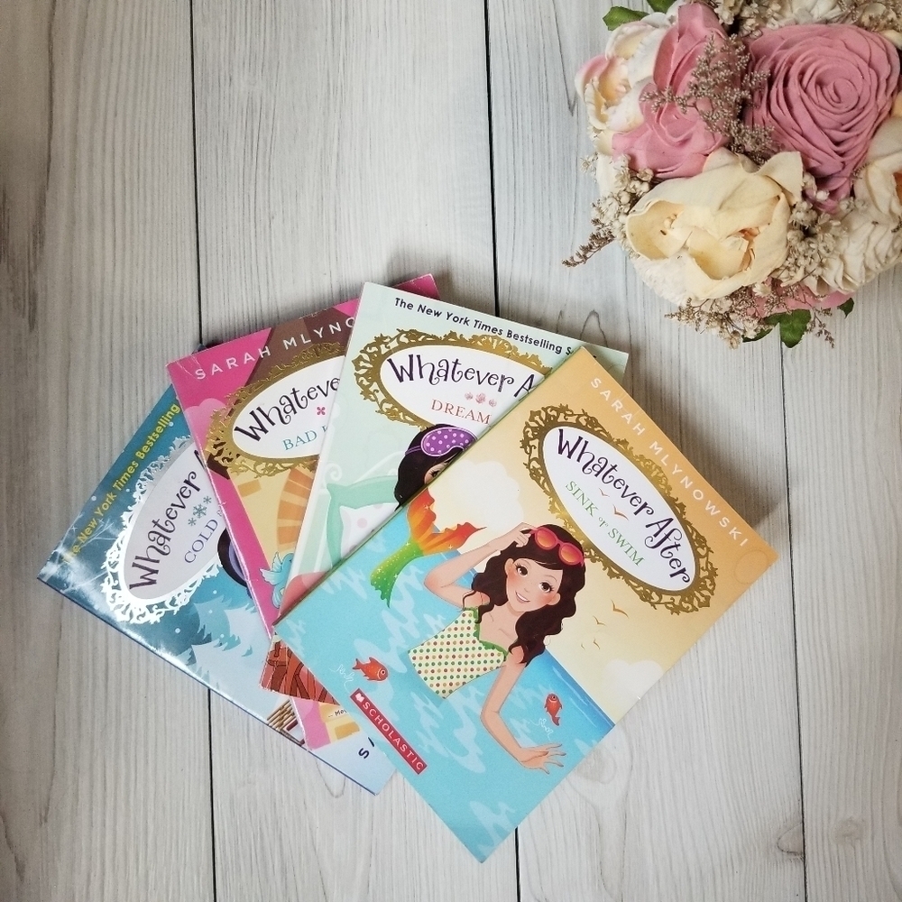 Whatever After paperback book bundle (set of 4) Books #3, 4, 5 & 6